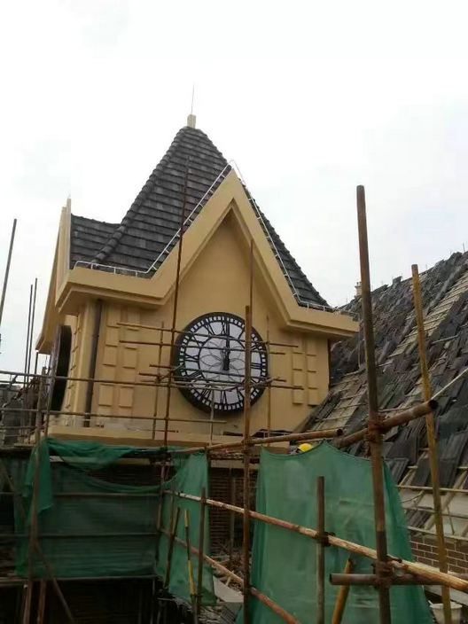 上海浦东新区金融家小区施工现场